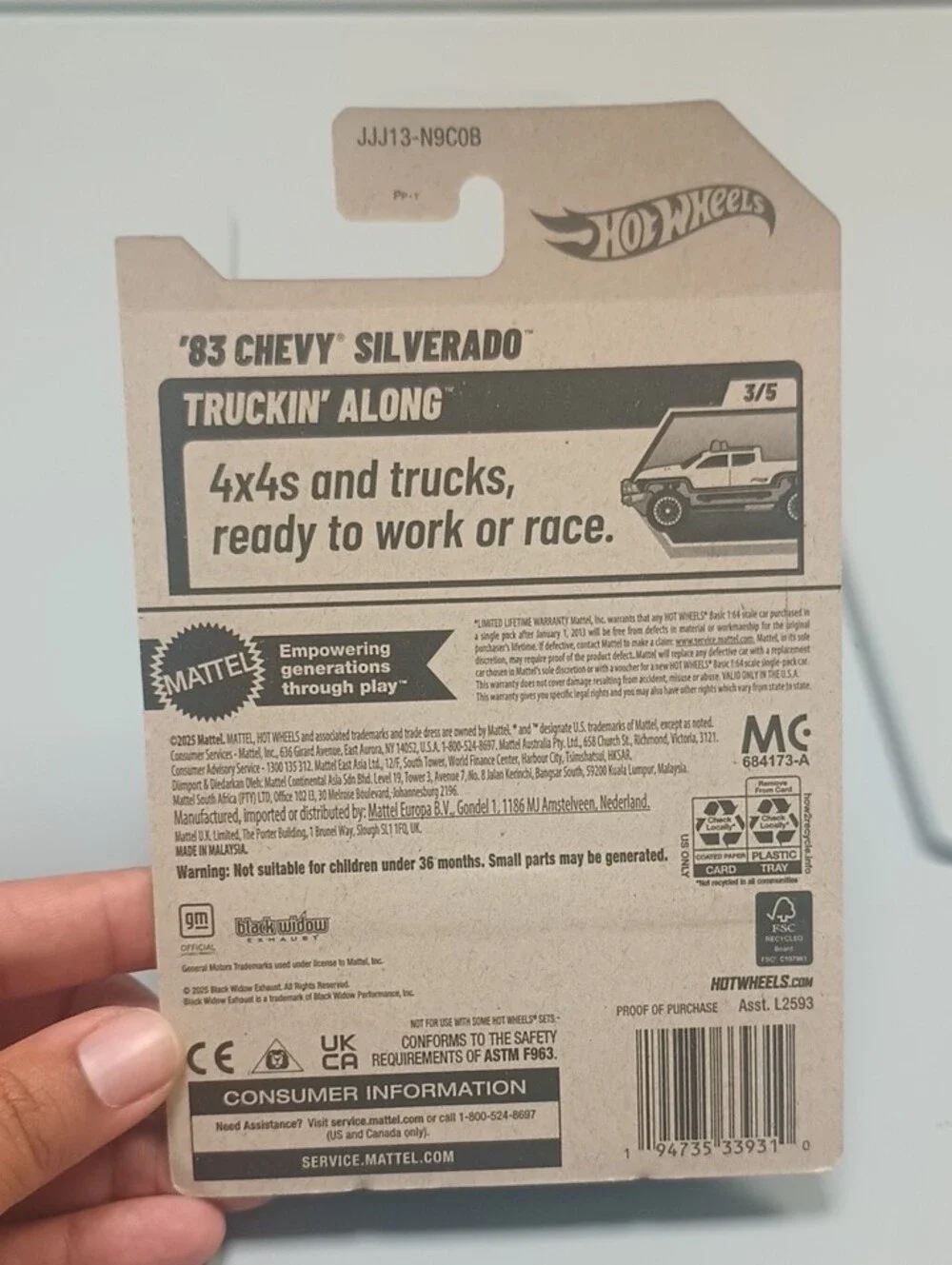 Mattel die cast
